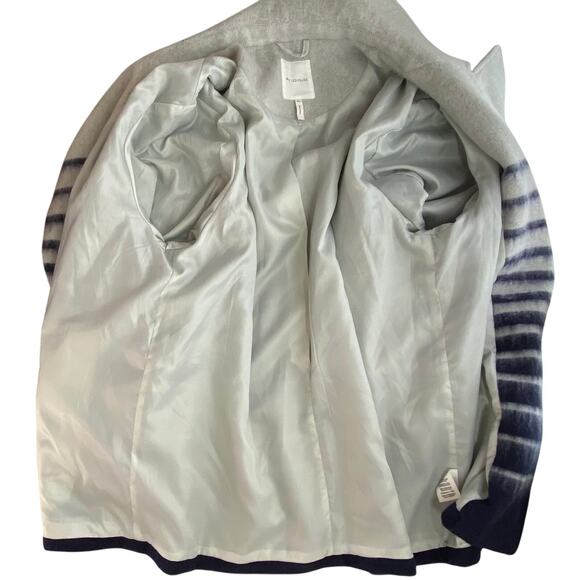 Avec Les Filles NWT Grey Wool-Blend Ombre Oversized Coat Women’s XL - Picture 8 of 11